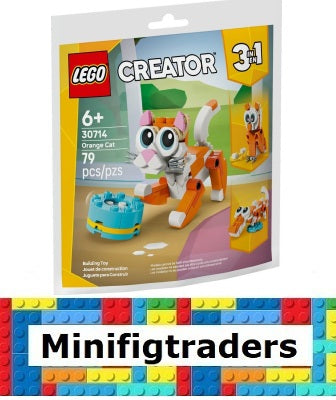 30714 Orange Cat polybag