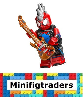 71050 Hobie Brown / Spider-Punk, Spider-Man Across the Spider-Verse (Complete Set with Stand and Accessories) (colspi-2)