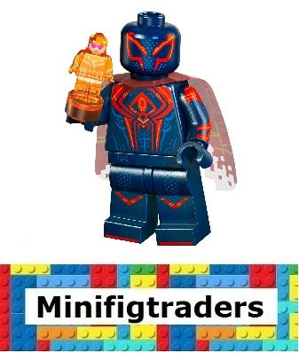 71050 Miguel O'Hara / Spider-Man 2099, Spider-Man Across the Spider-Verse (Complete Set with Stand and Accessories)(colspi-5)