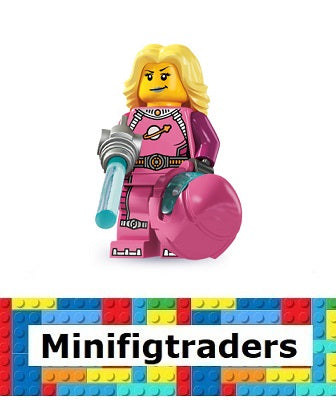8827-13: Intergalactic Girl (Complete Set with Stand and Accessories)(col06-13)