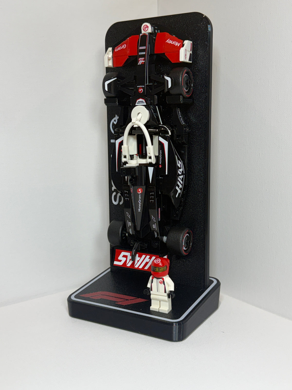 F1 Display Stand – MoneyGram Haas F1 Team -3D Printed Stand