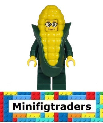 60271 Mayor Fleck - Dark Green Suit Jacket, Corn Cob Costume (cty1222)