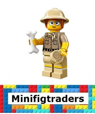 71008-06 Paleontologist (Complete set with stand and accessories) (col13-6)