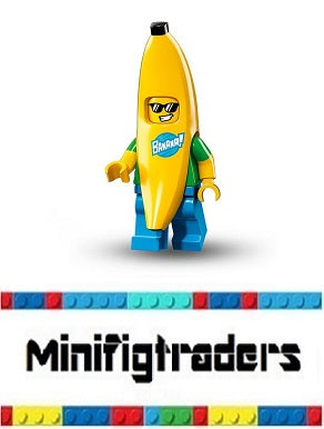 71013 Banana Guy, Series 16 (Complete Set with Stand and Accessories) (col16-15)