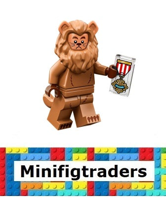 71023 Cowardly Lion, The LEGO Movie 2 (Complete Set with Stand and Accessories)(coltlm2-17)