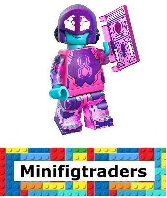 71050 Margo Kess / Spider-Byte, Spider-Man Across the Spider-Verse (Complete Set with Stand and Accessories)(colspi-9)