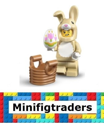 71051 Cute Bunny Costume Fan, Series 28 (Complete Set with Stand and Accessories) col 28-10