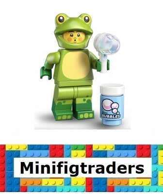 71051 Frog Costume Fan, Series 28 (Complete Set with Stand and Accessories) col28-5