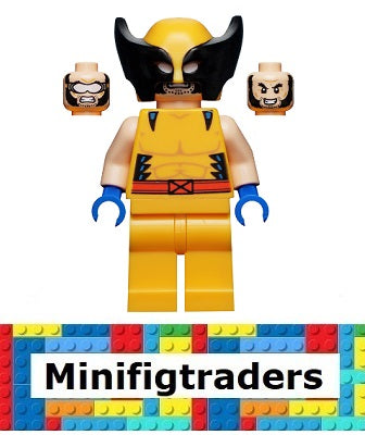 76202 Wolverine - Mask, Blue Hands (sh805)