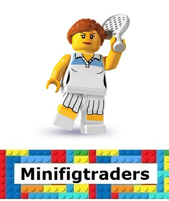 8803 Tennis Player, Series 3 (Complete Set with Stand and Accessories) (col03-10)