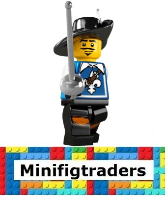 8804 Musketeer, Series 4 (Complete Set with Stand and Accessories) (col04-3)
