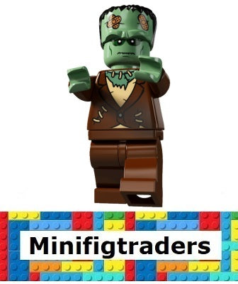 8804 The Monster, Series 4 (Complete Set with Stand and Accessories) (col04-7)