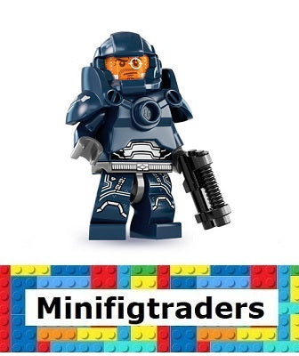 8831 Galaxy Patrol, Series 7 (Complete Set with Stand and Accessories) (col07-8)