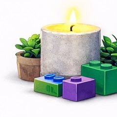 Right footer decor
