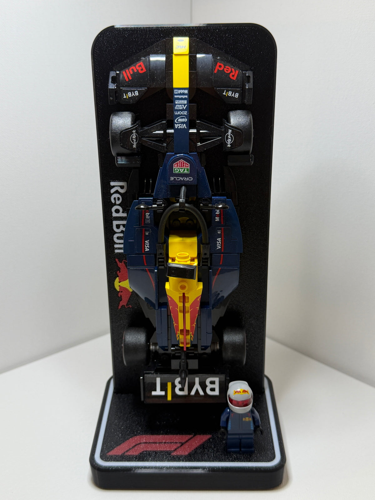 F1 Display Stand – Oracle Red Bull Racing F1 Team -3D Printed Stand