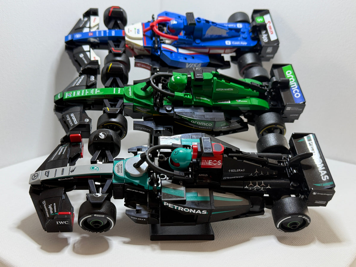 F1 Display Stand – Tri Level Stand