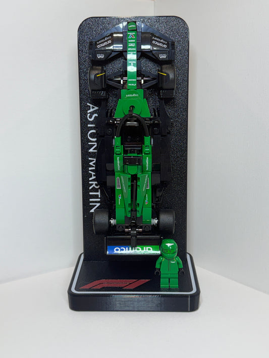 F1 Display Stand – Aston Martin Aramco  F1 Team -3D Printed Stand