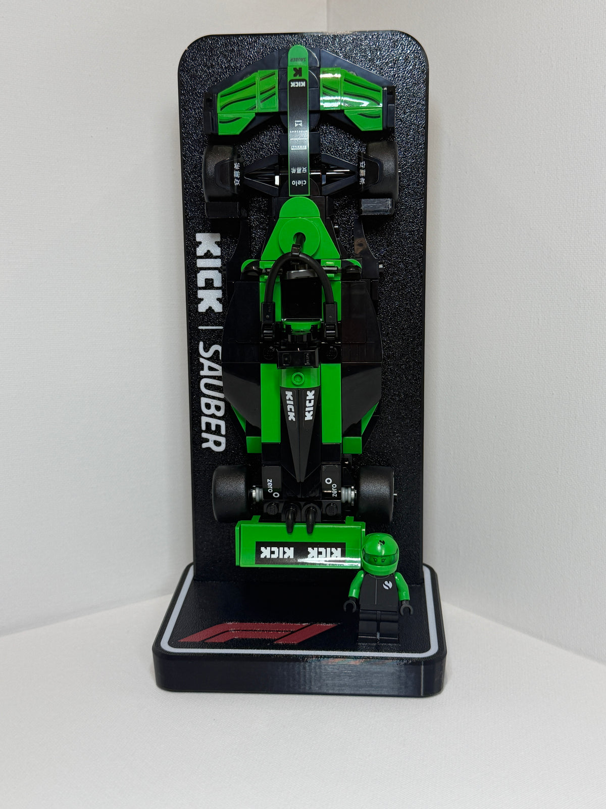 F1 Display Stand – KICK Sauber F1 Team -3D Printed Stand
