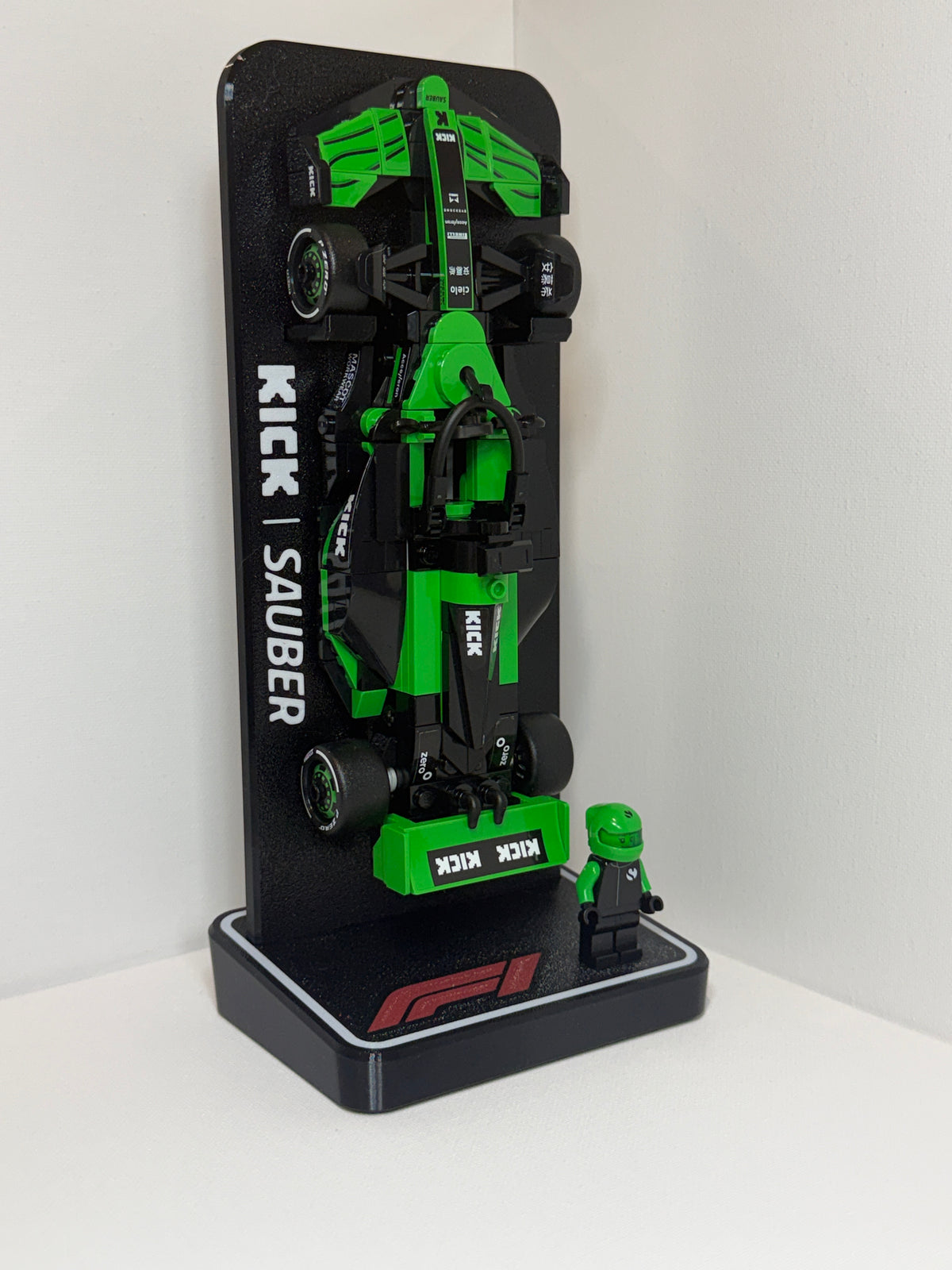 F1 Display Stand – KICK Sauber F1 Team -3D Printed Stand