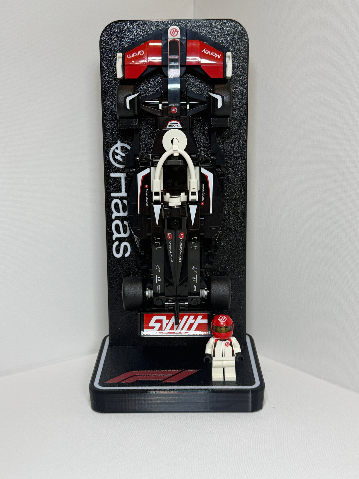 F1 Display Stand – MoneyGram Haas F1 Team -3D Printed Stand