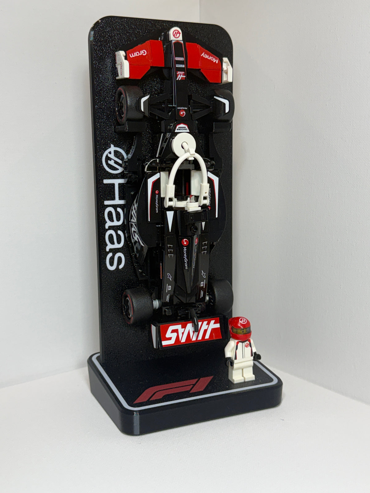 F1 Display Stand – MoneyGram Haas F1 Team -3D Printed Stand