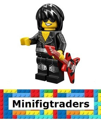 71007 Rock Star, Series 12 (Complete Set with Stand and Accessories) (col12-12)